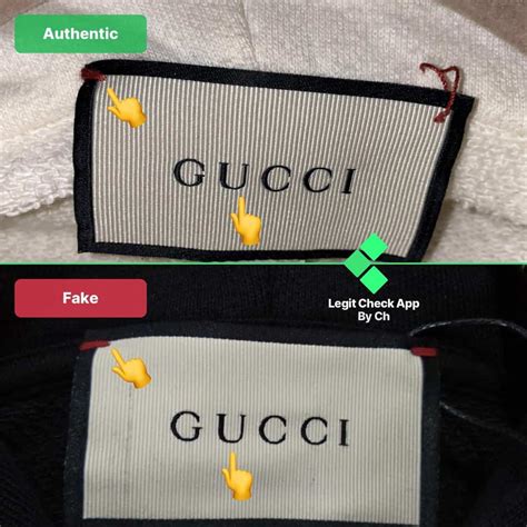 gucci hoodie original vs fake|gucci x champion hoodie real.